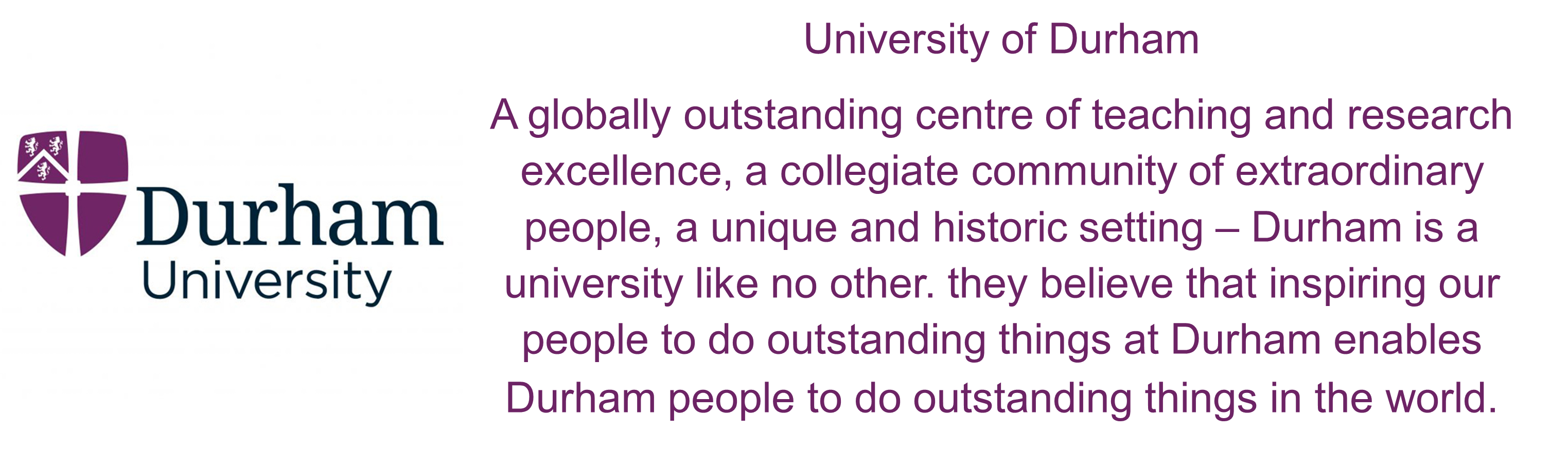 University of Durham