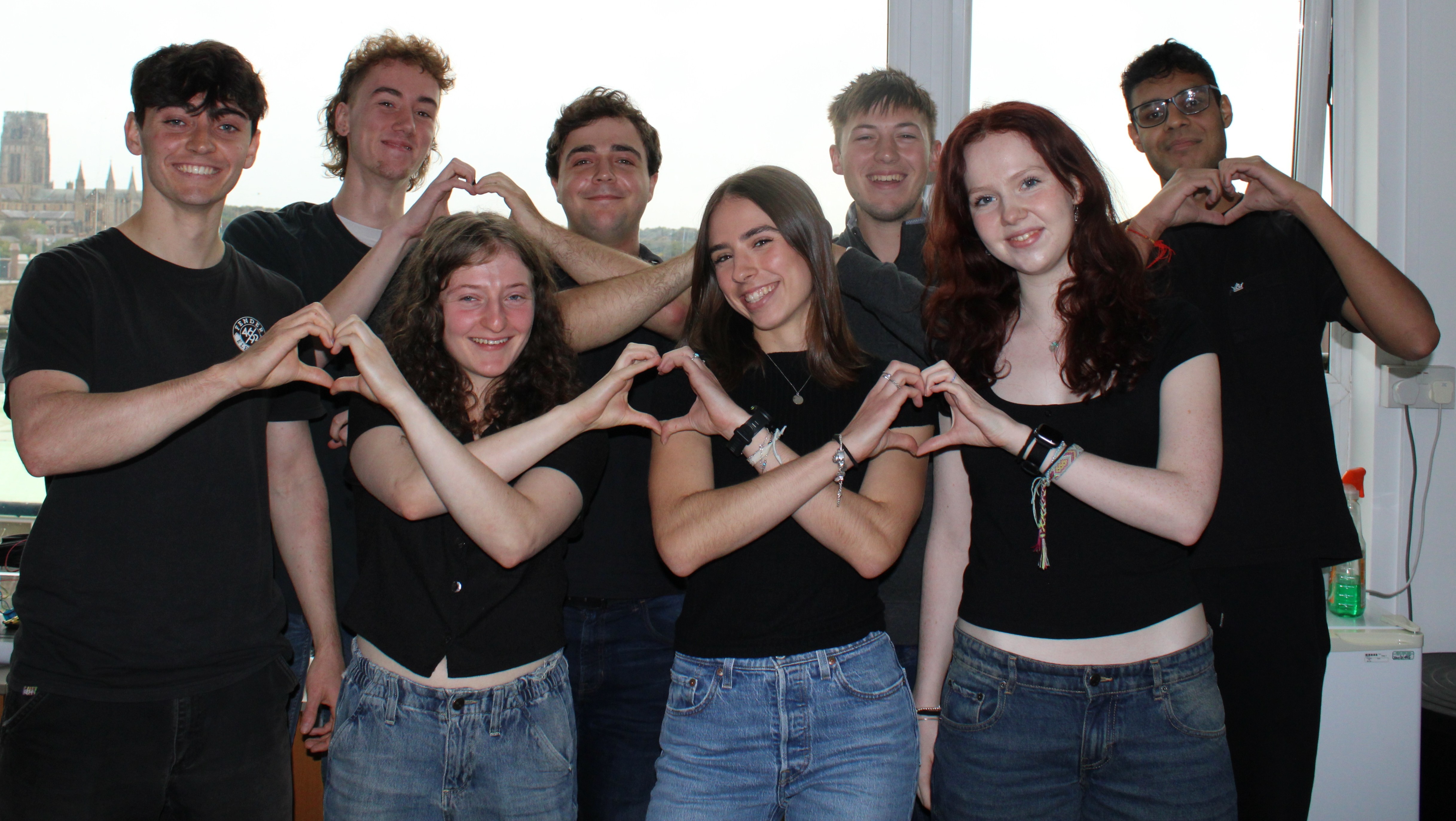 Fun Group Photo of the Mechanical Team