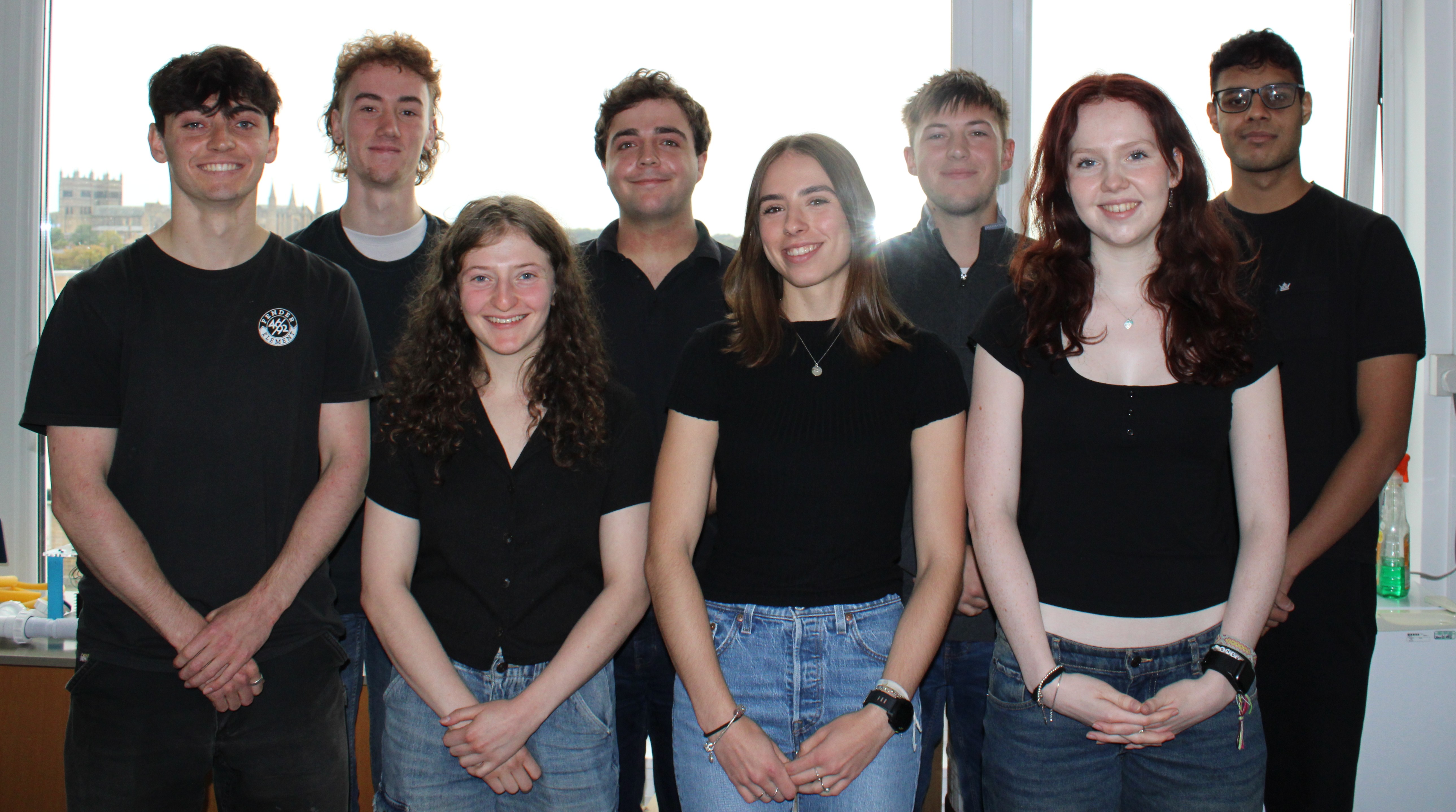 Group Photo of some of the Mechanical Team